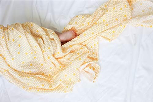 סט שמיכה אורגנית מאושרת של Malabar Baby אורגני | שמיכות מוסלין כותנה מפוארות לבנות ובנים | תינוק